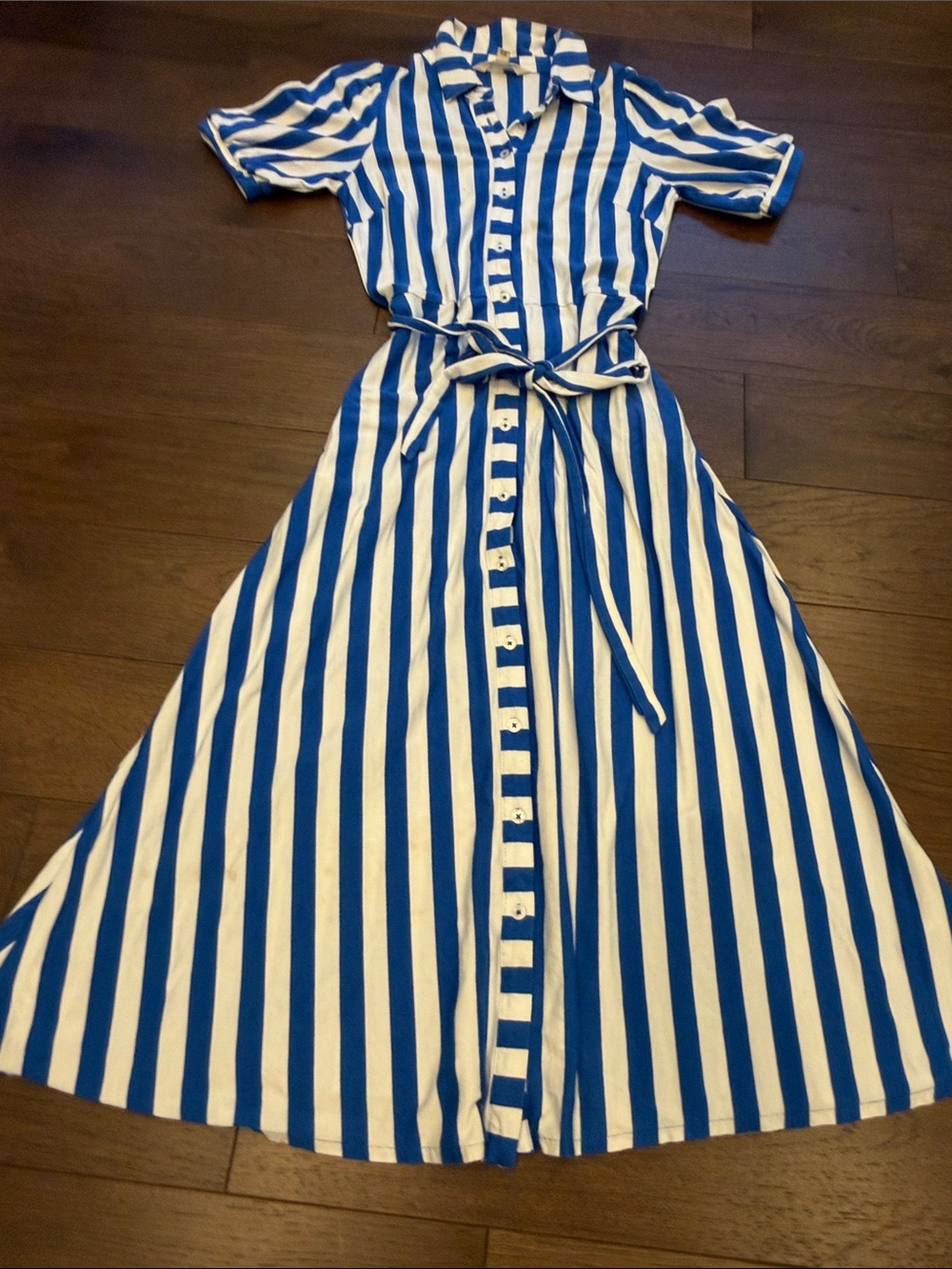 BODEN Libby Midi Shirt Dress Size 4 - C2-038 - Picture 5 of 9